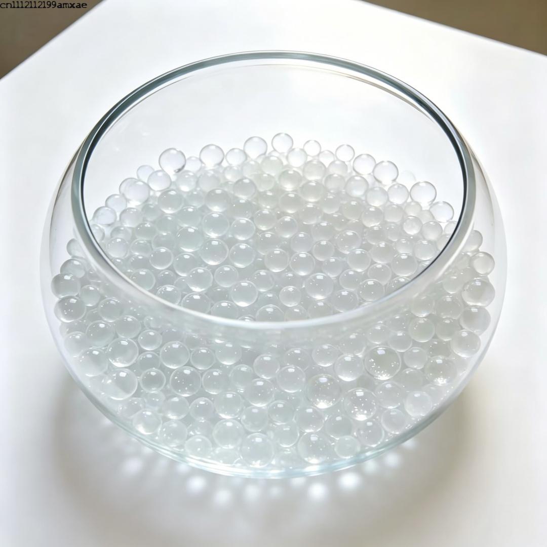 خرز زجاجي شفاف دائري صلب بقطر  - مراجعة Beading وسعره