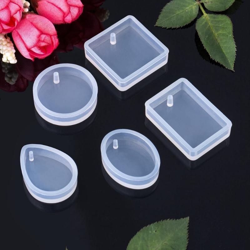 مجموعة من 20 قطعة لصنع سلاسل ا - مراجعة Silicone Epoxy Resin Molds Set وسعره