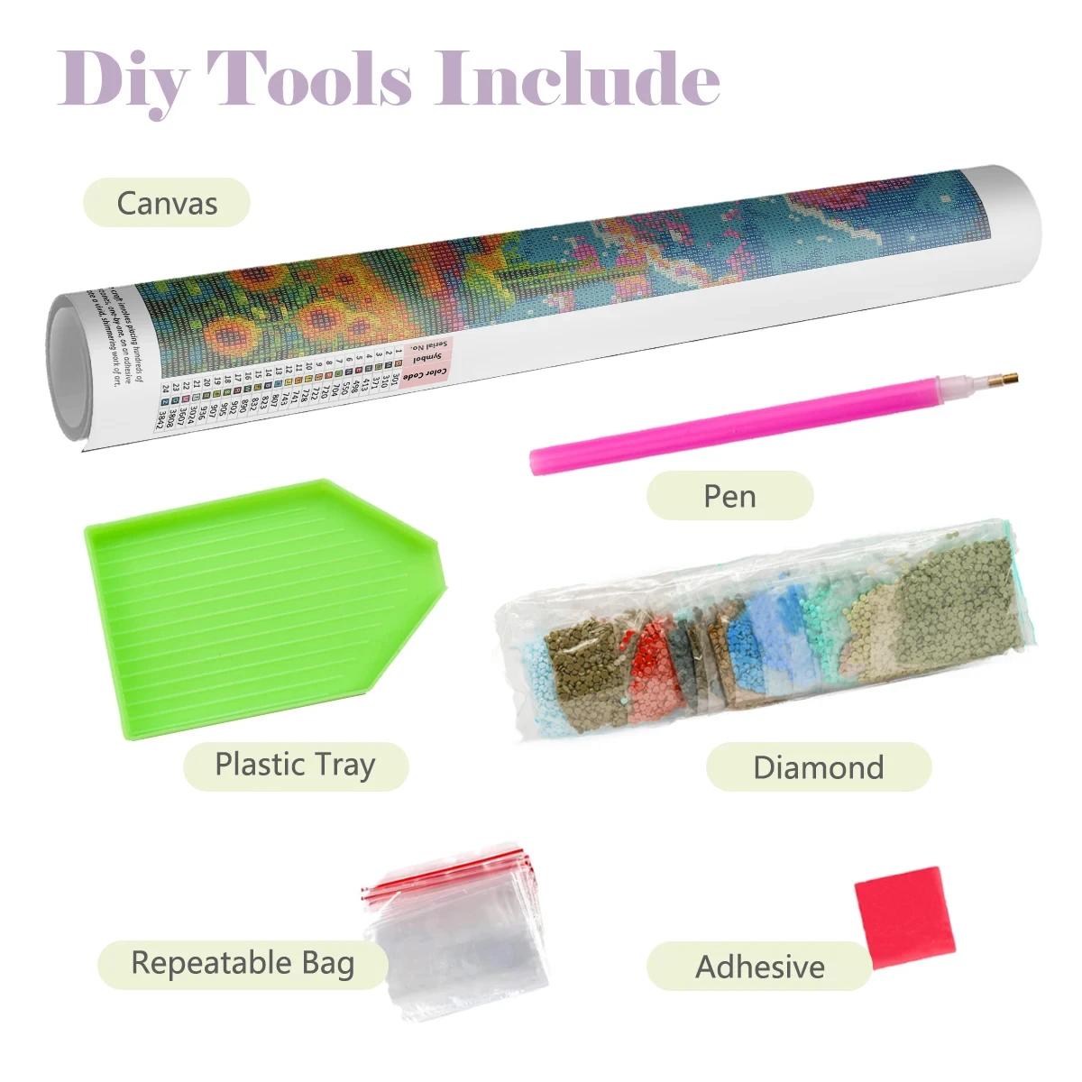 طقم رسم الماس 5D DIY سيلور مون - مراجعة 5D Diamond Painting Kit Full Drill وسعره